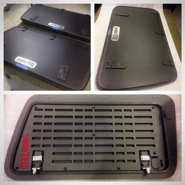 LEFT Gull Wing Hatch System with Molle Panels (ALUMINUM DRIVER SIDE ONLY)