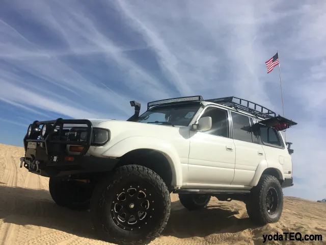 LEFT Gull Wing Hatch System with Molle Panels (ALUMINUM DRIVER SIDE ONLY)