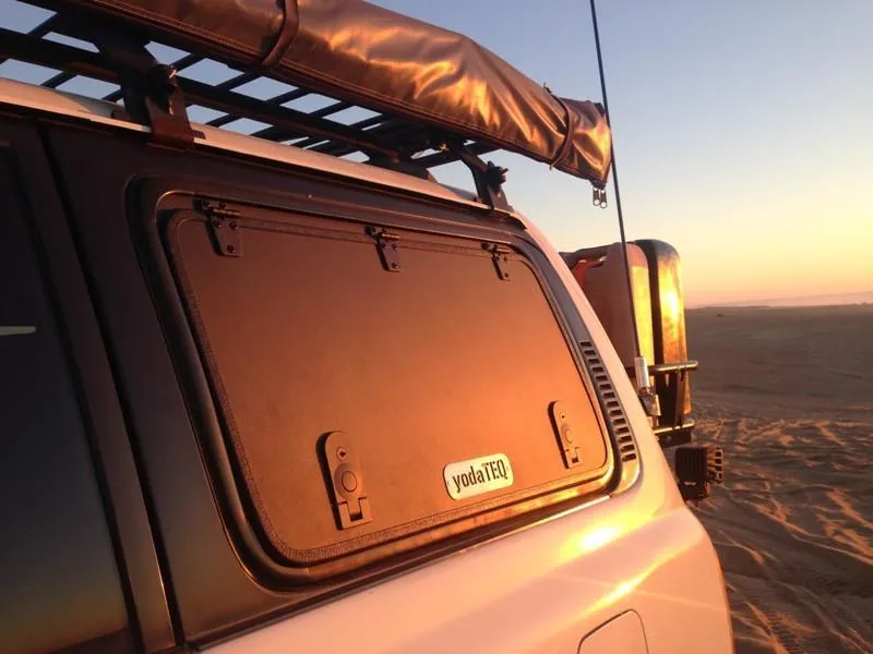 LEFT Gull Wing Hatch System with Molle Panels (ALUMINUM DRIVER SIDE ONLY)