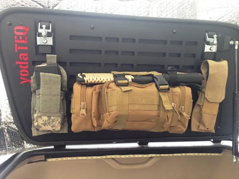 LEFT Gull Wing Hatch System with Molle Panels (ALUMINUM DRIVER SIDE ONLY)