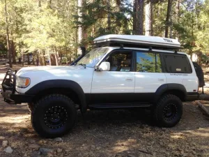 LEFT Gull Wing Hatch System with Molle Panels (ALUMINUM DRIVER SIDE ONLY)