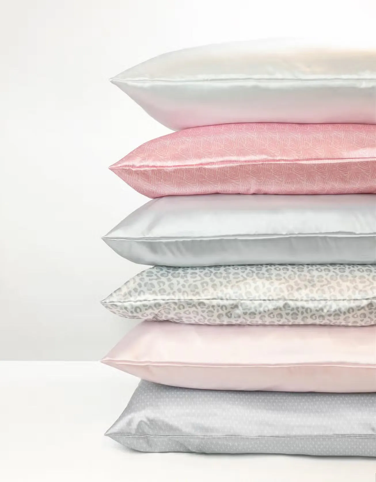 Lemon Lavender Luxe Silky Satin Pillowcase