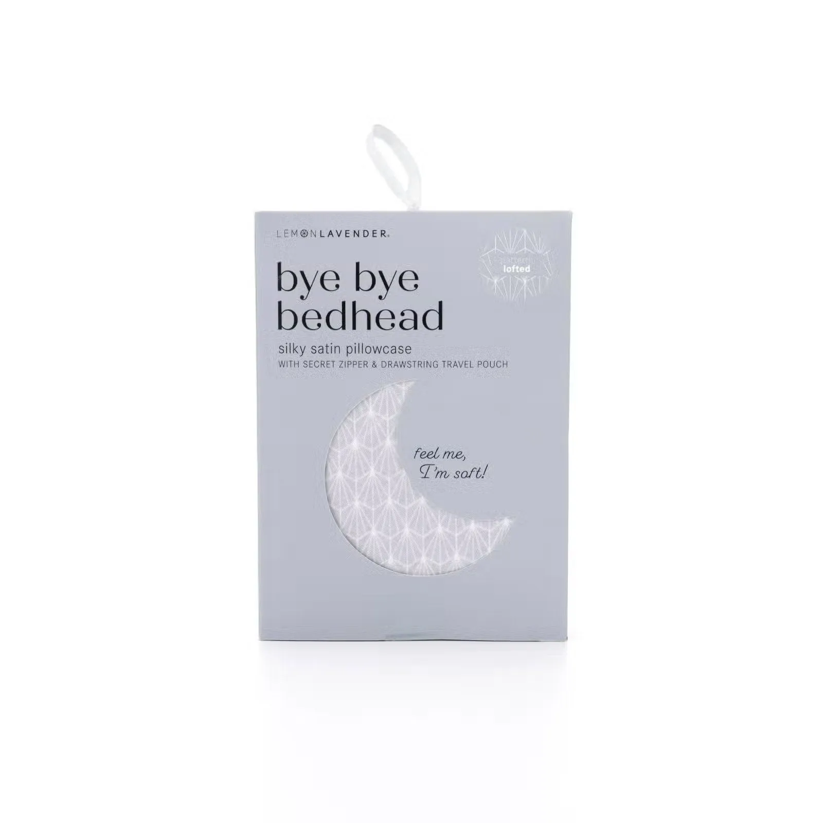 Lemon Lavender Luxe Silky Satin Pillowcase