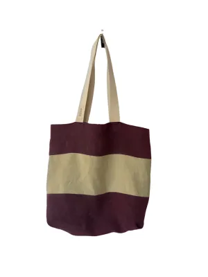 Lined Linen Tote Bag