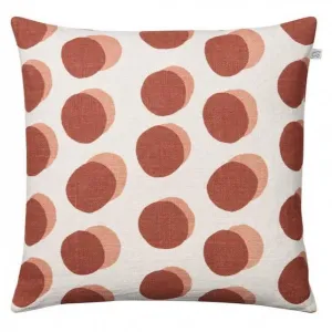 Linen Ashima Pillow Apricot Orange & Rose