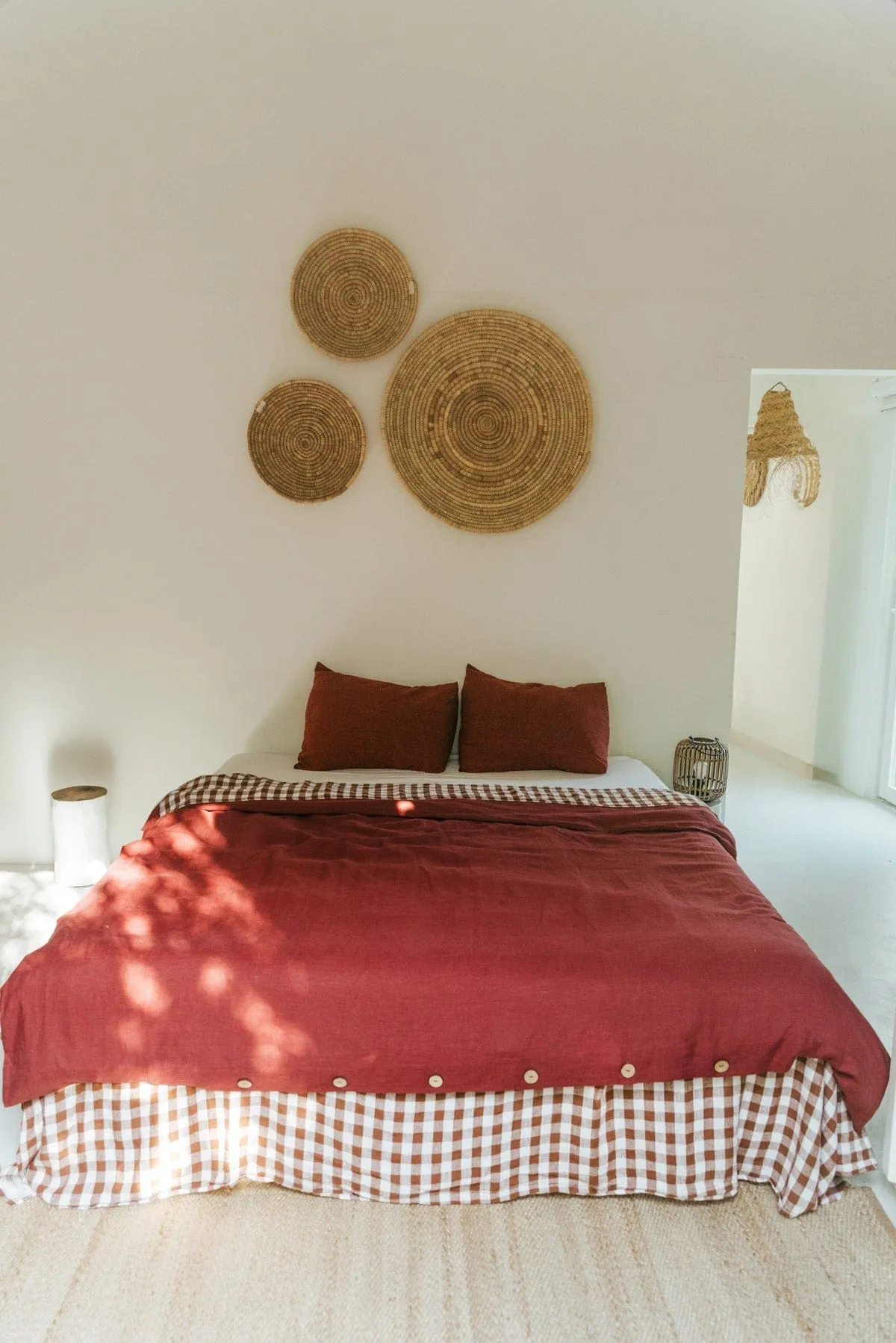 Linen Bedding Set | Terracotta