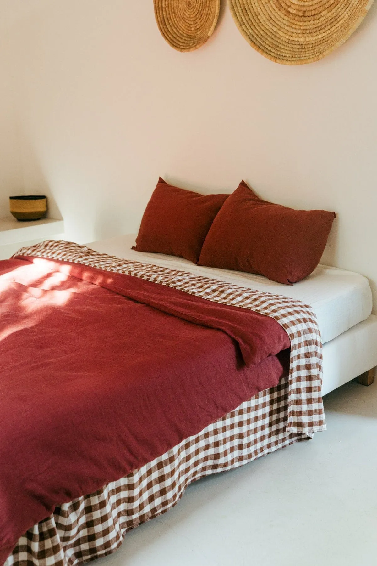 Linen Bedding Set | Terracotta