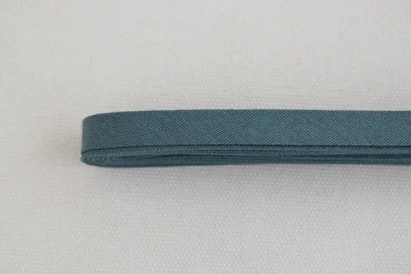Linen Bias Tape - Blue Stone 1/2"