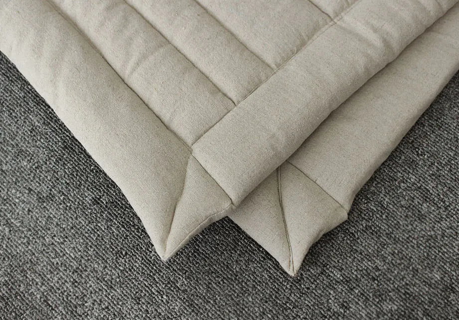 Linen Blend Fabric, Natural Color Linen - Fabric By the Yard 92761