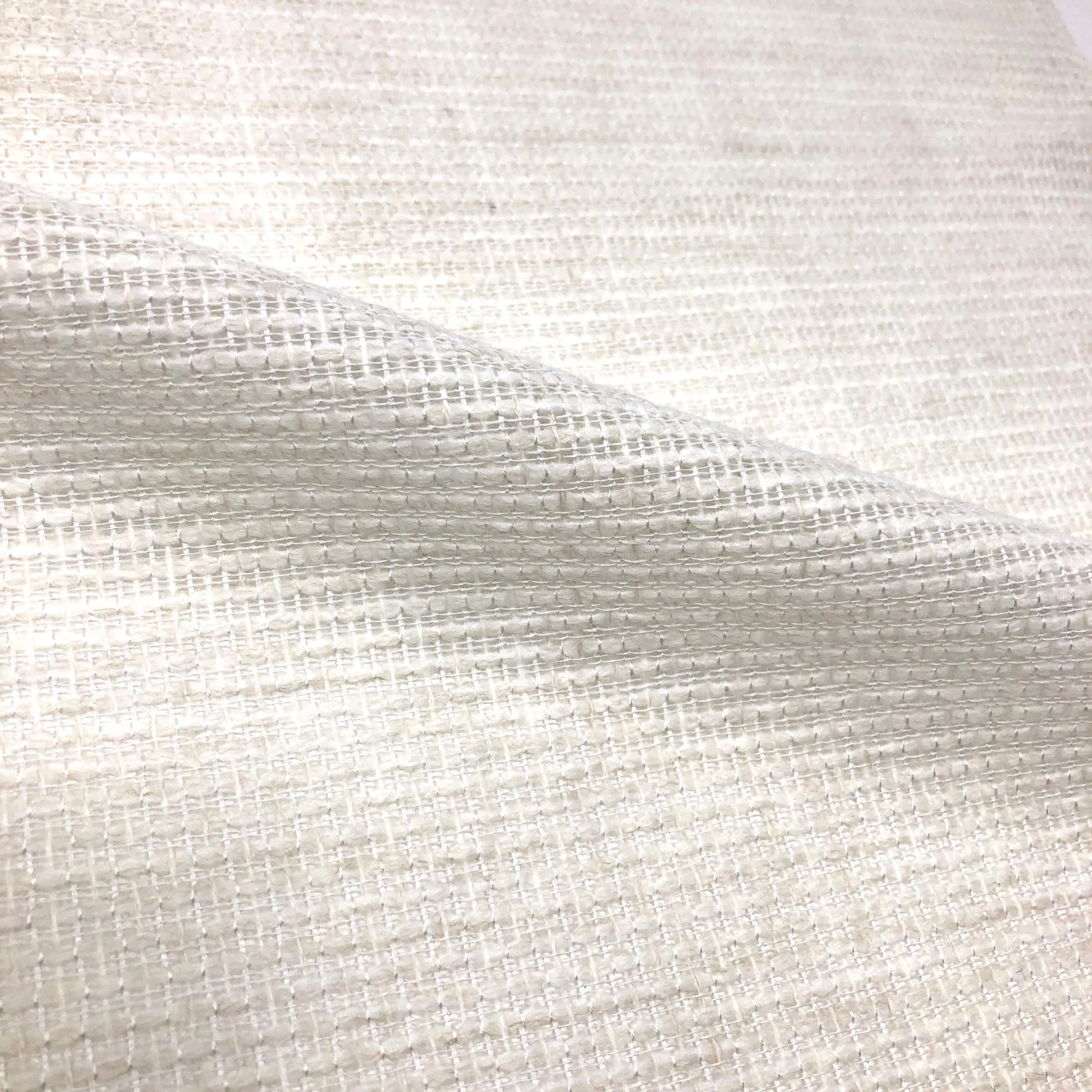 Linen Blend Net Sheer Fabric By The Yard/CL1029