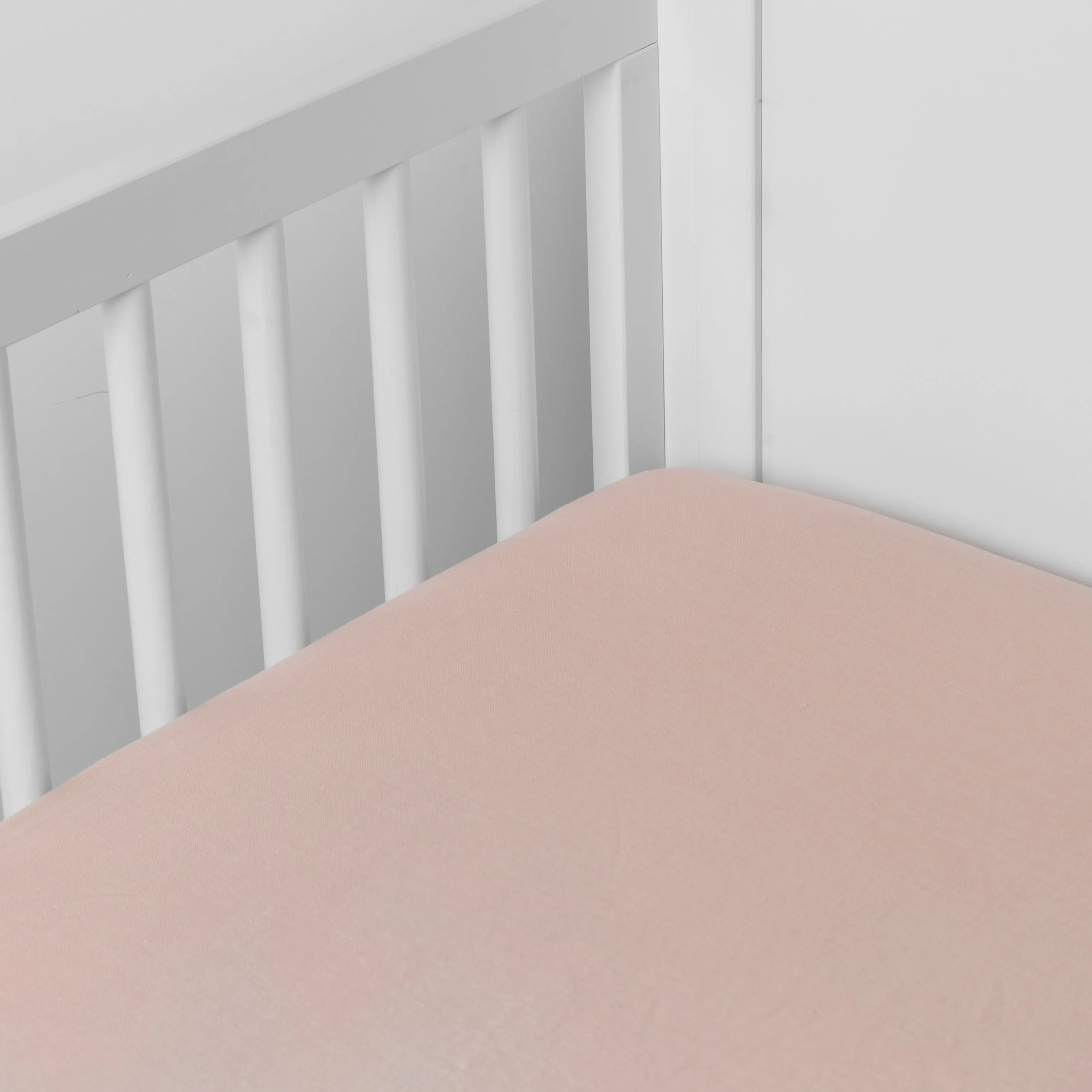 Linen Crib Sheet