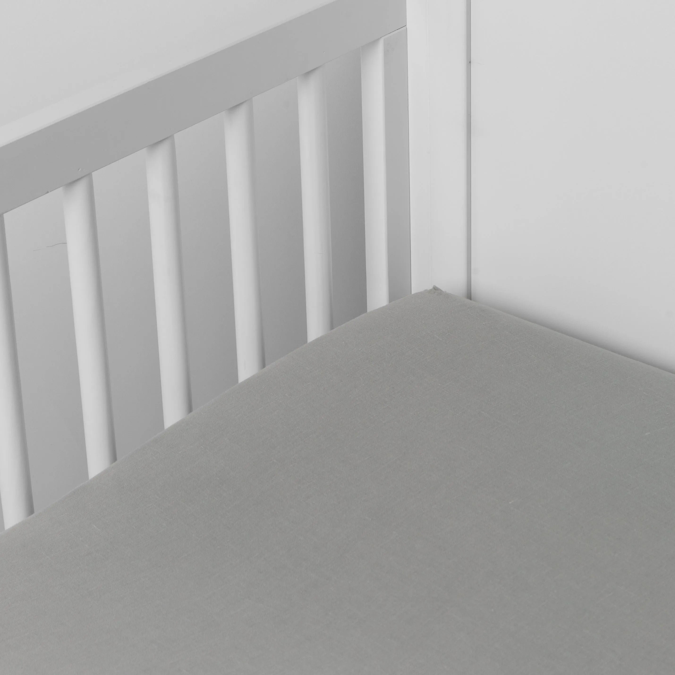 Linen Crib Sheet