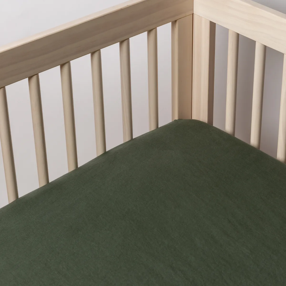 Linen Crib Sheet