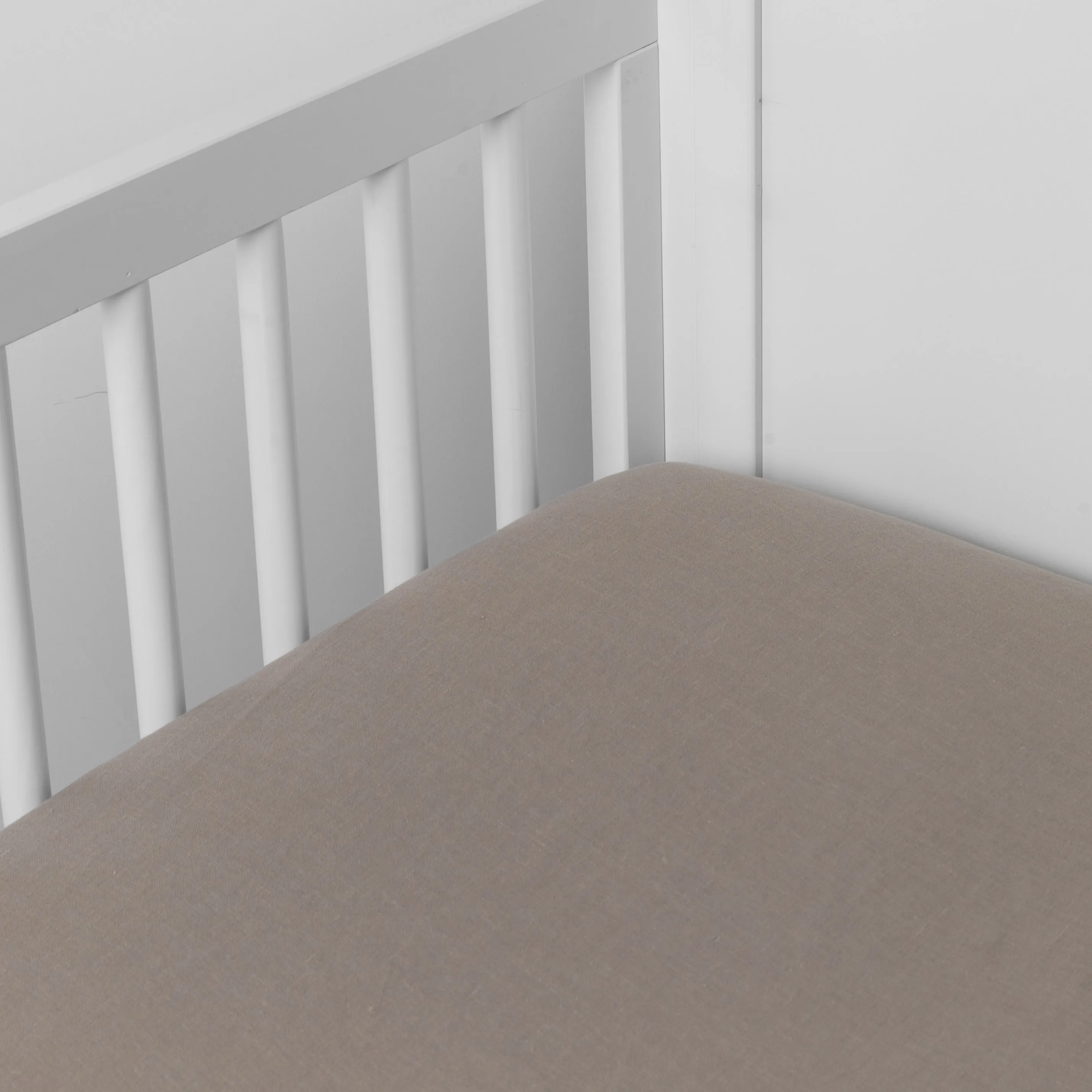 Linen Crib Sheet