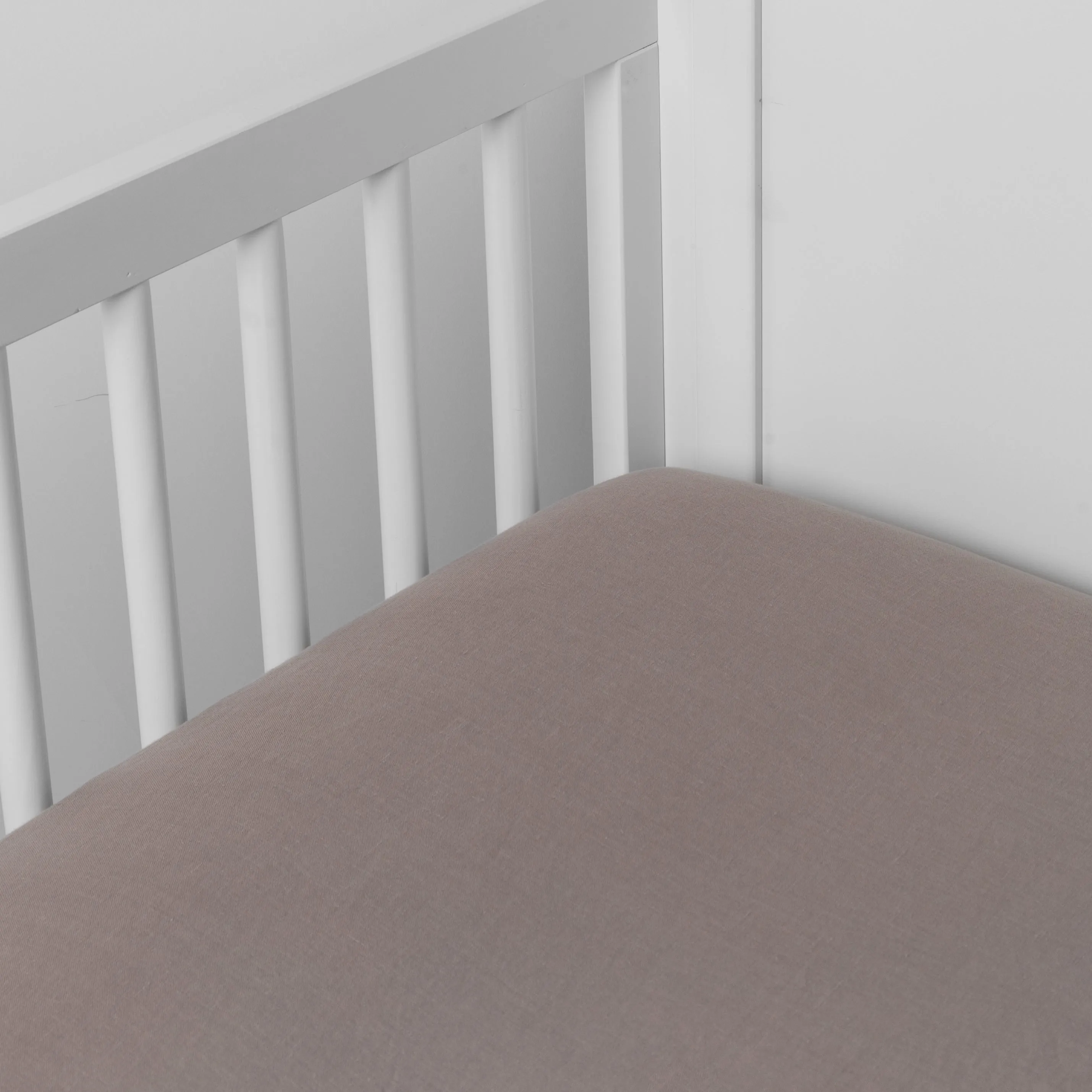 Linen Crib Sheet