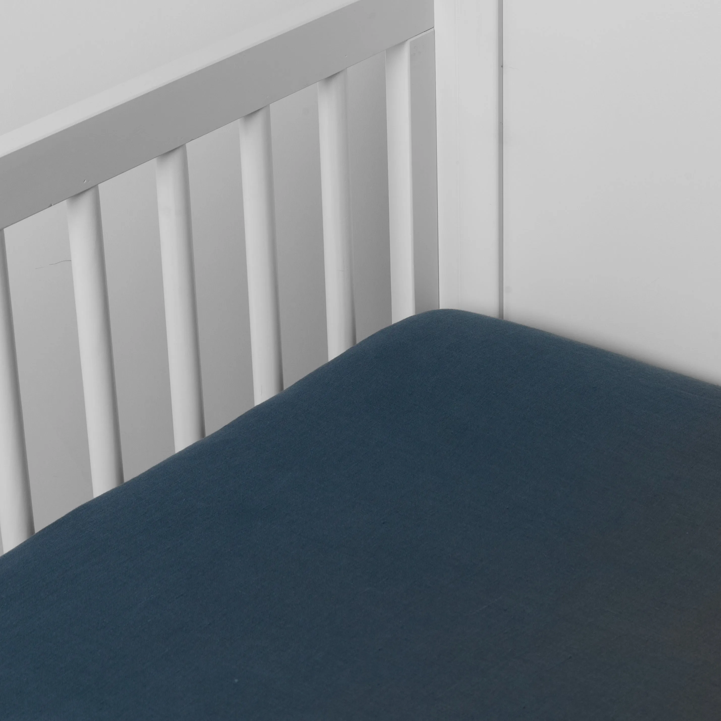 Linen Crib Sheet