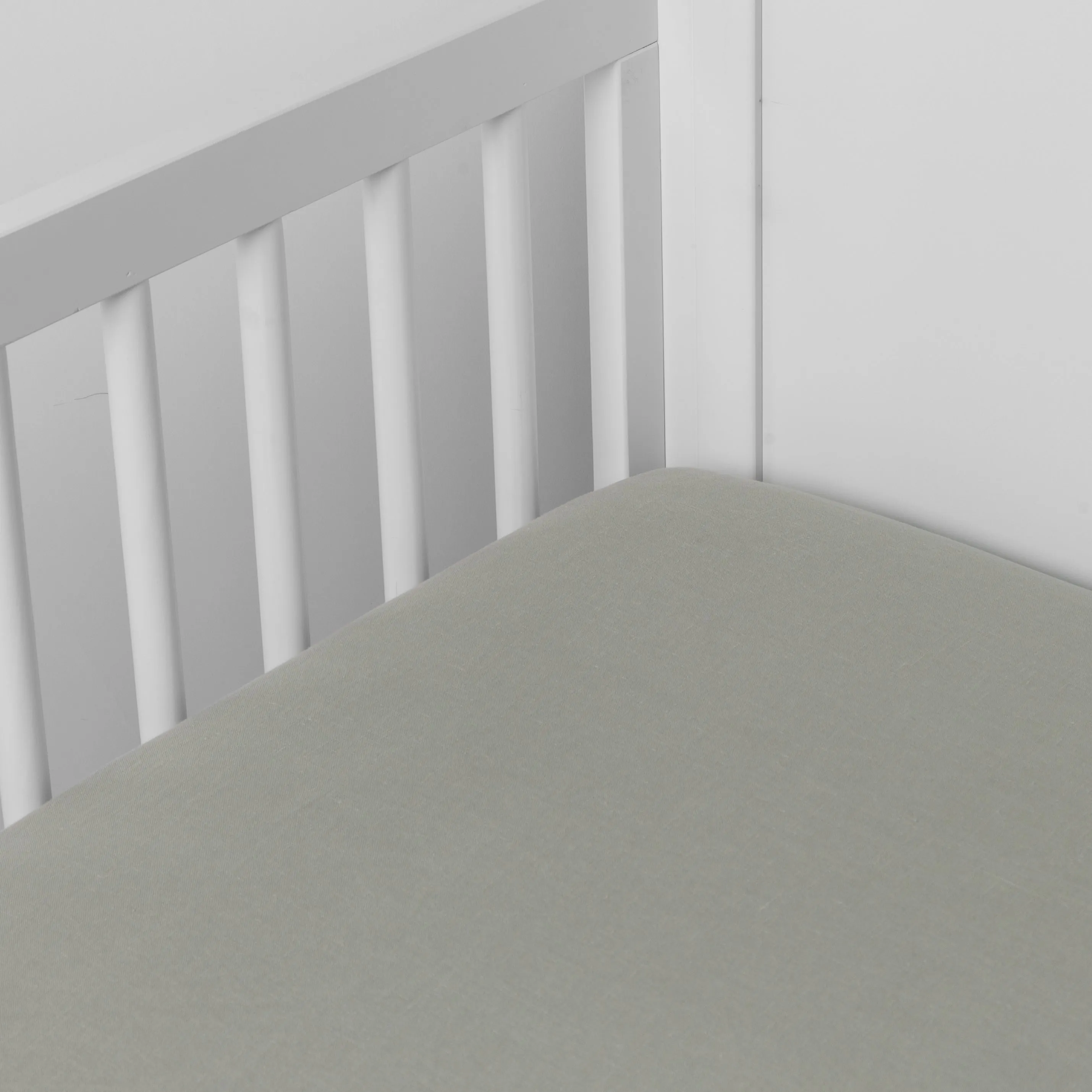 Linen Crib Sheet