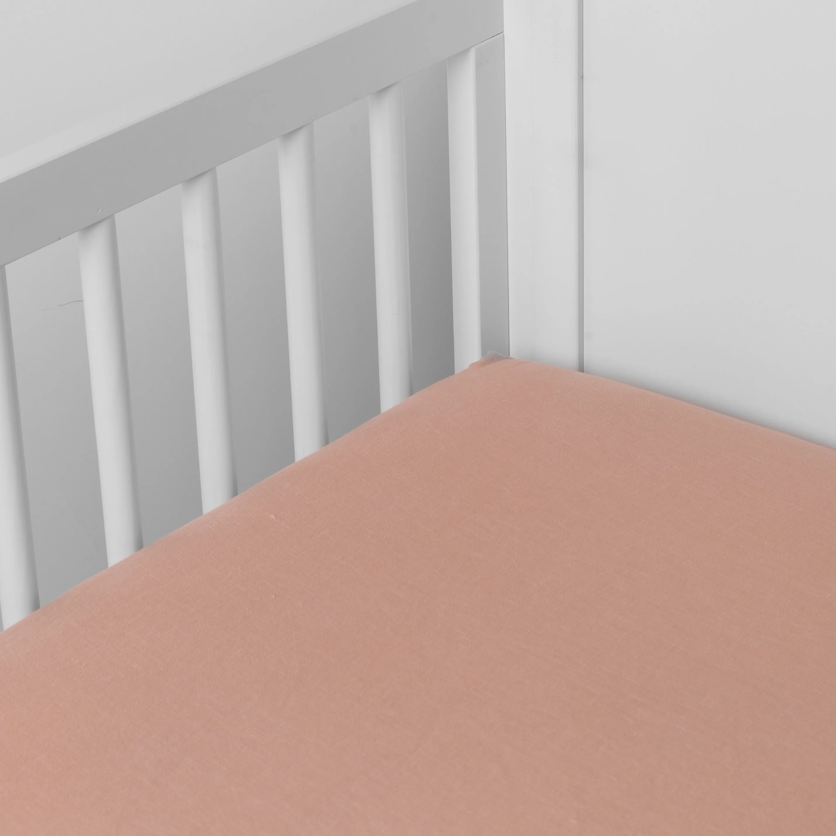 Linen Crib Sheet