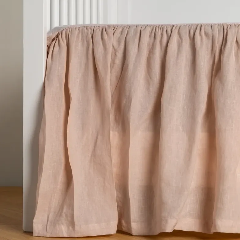 Linen Crib Skirt