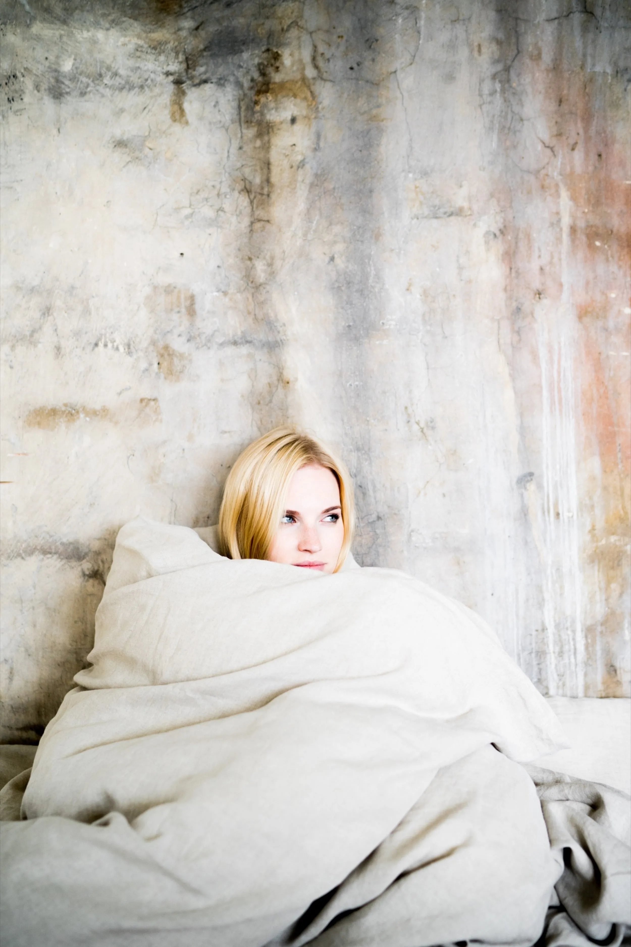Linen duvet cover - natural