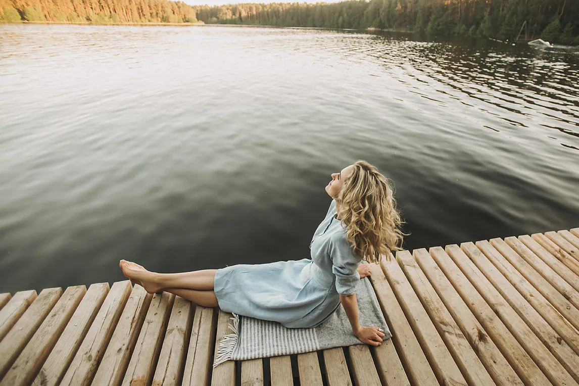 Linen Elegant Dress