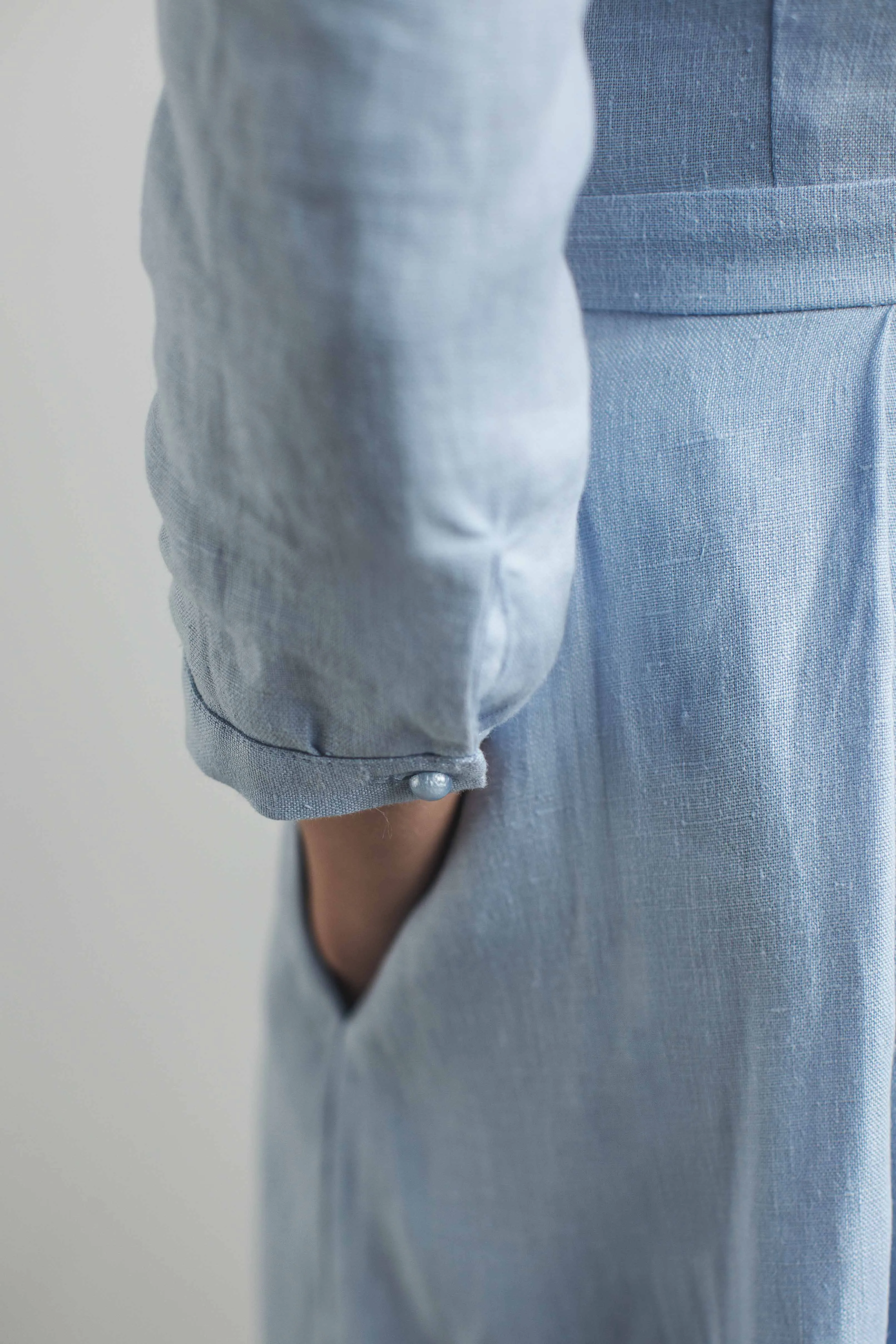 Linen Elegant Dress