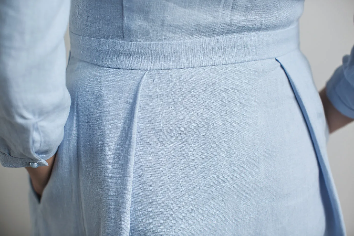 Linen Elegant Dress