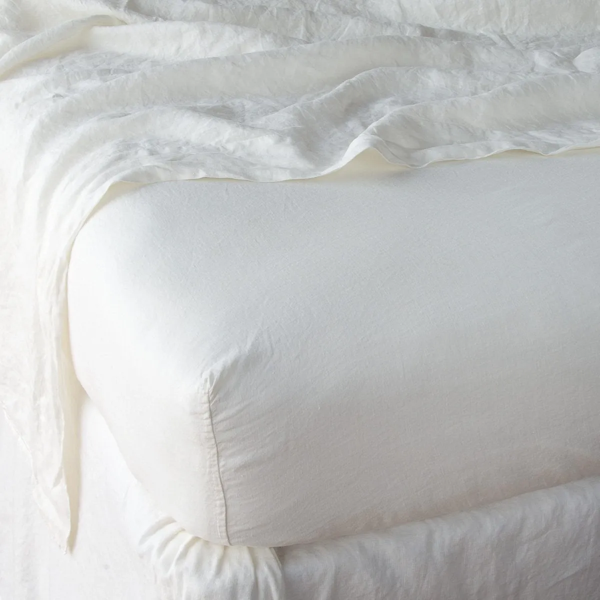 Linen Fitted Sheet - Queen, Cal King & Eastern King