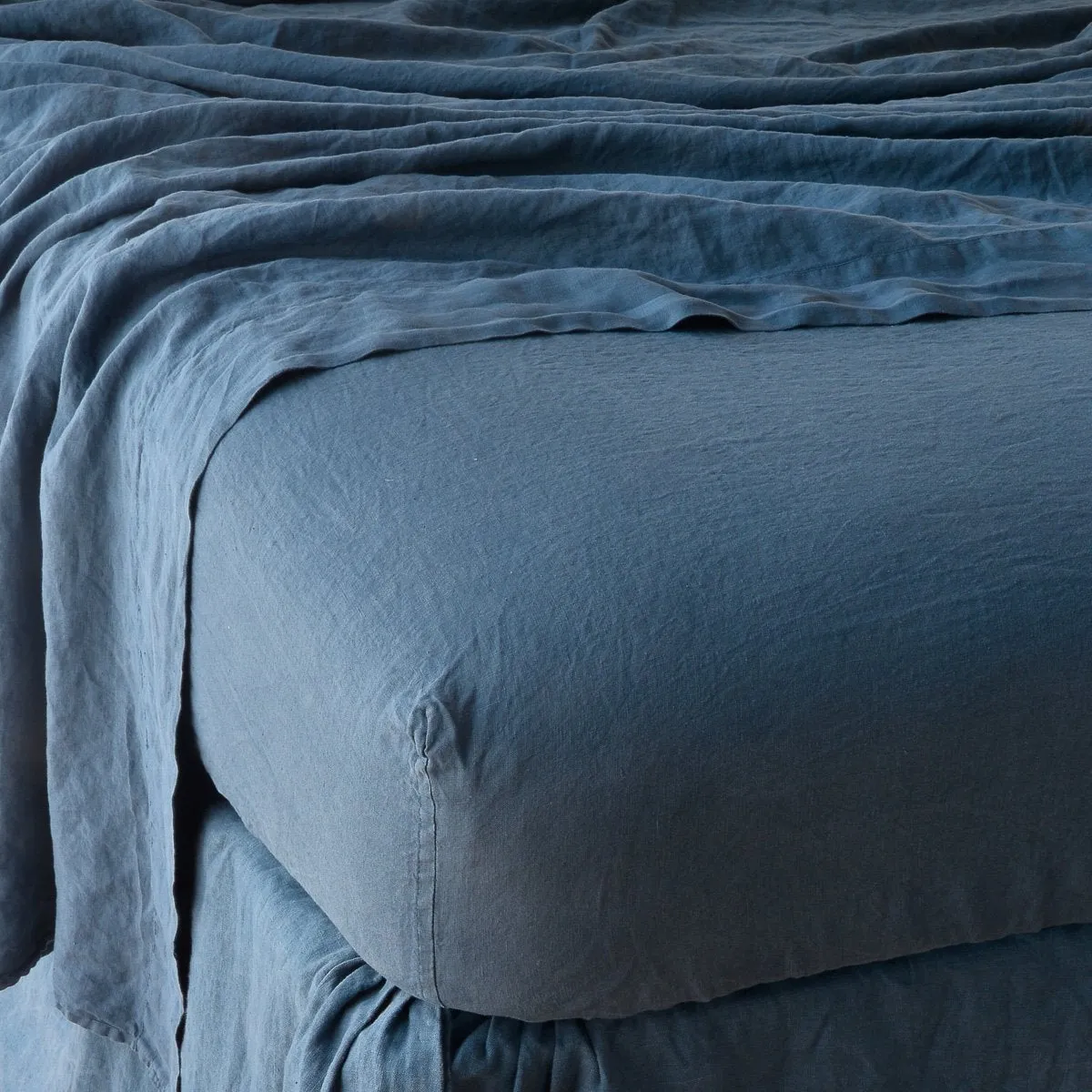 Linen Fitted Sheet - Queen, Cal King & Eastern King