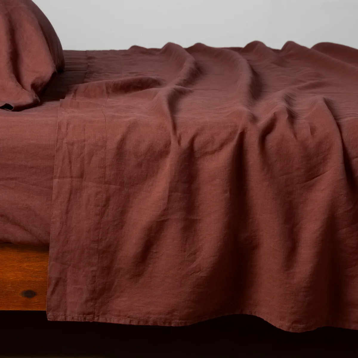 Linen Fitted Sheet - Queen, Cal King & Eastern King