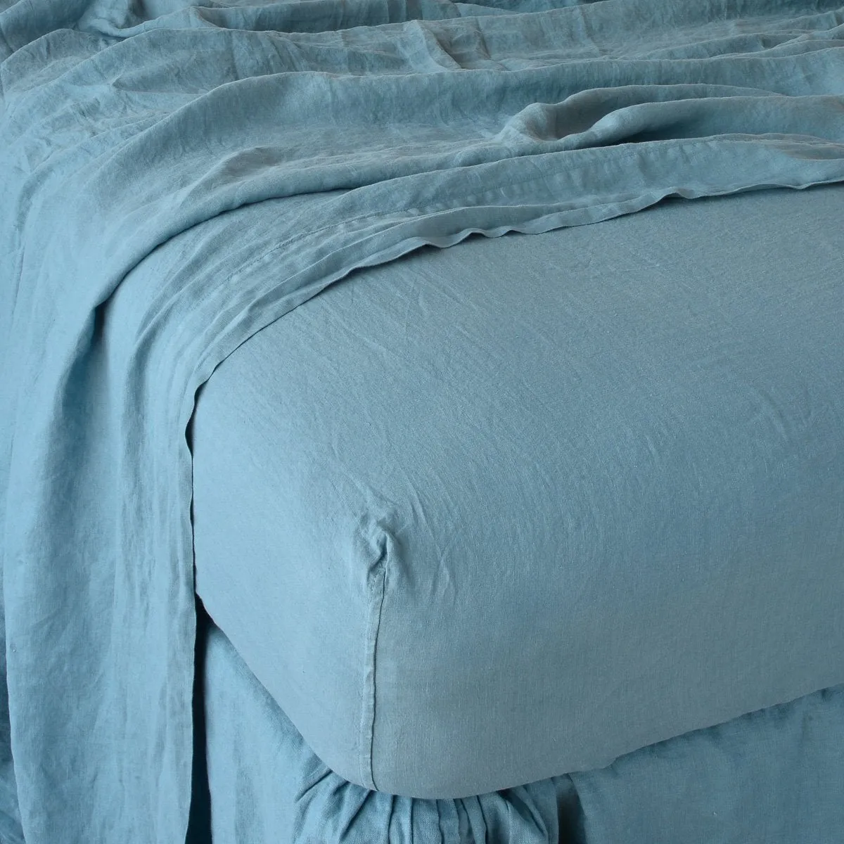 Linen Fitted Sheet - Queen, Cal King & Eastern King