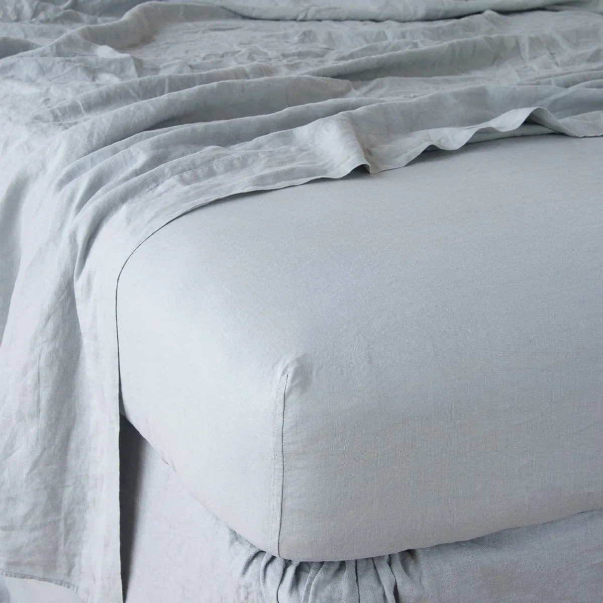 Linen Fitted Sheet - Queen, Cal King & Eastern King