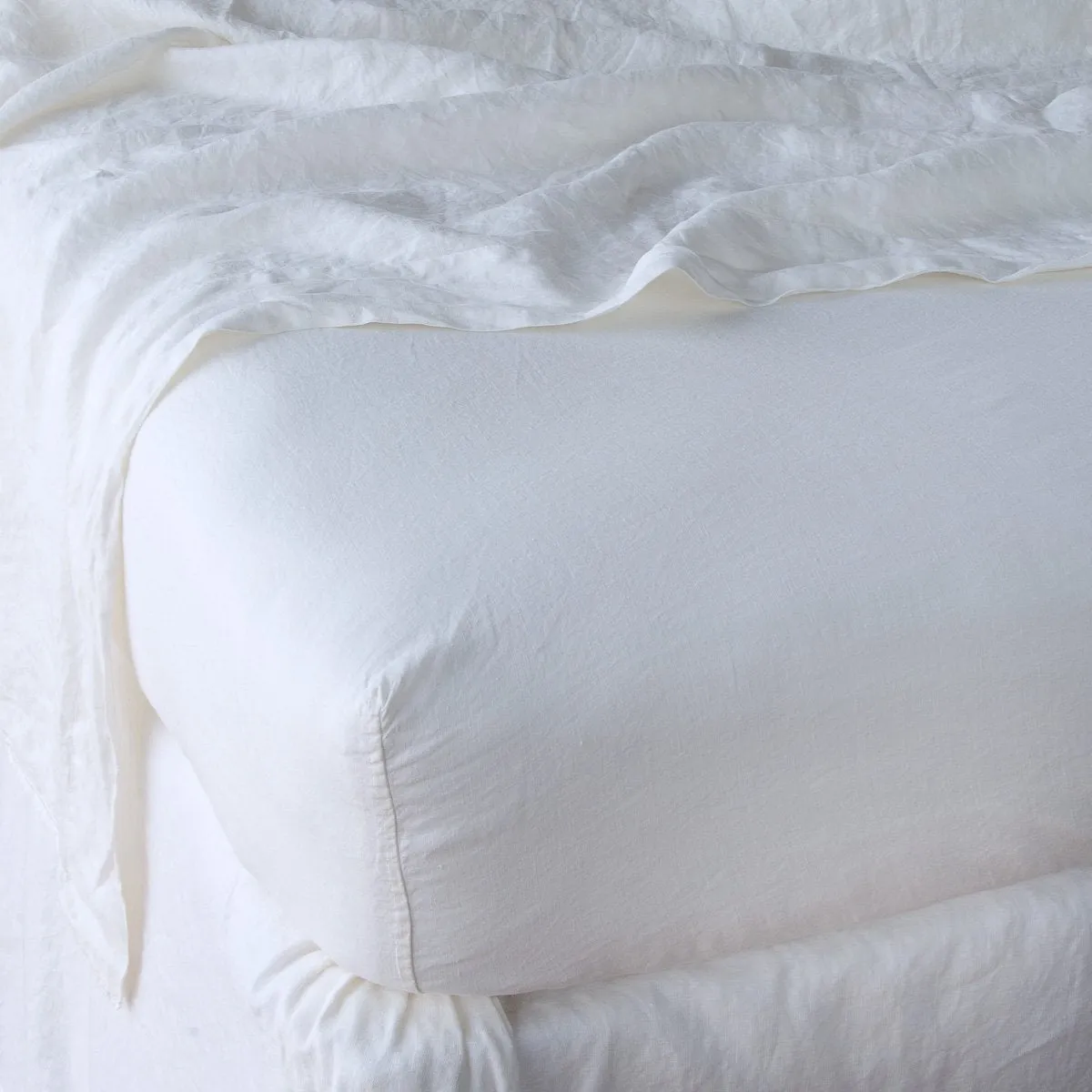 Linen Fitted Sheet - Queen, Cal King & Eastern King