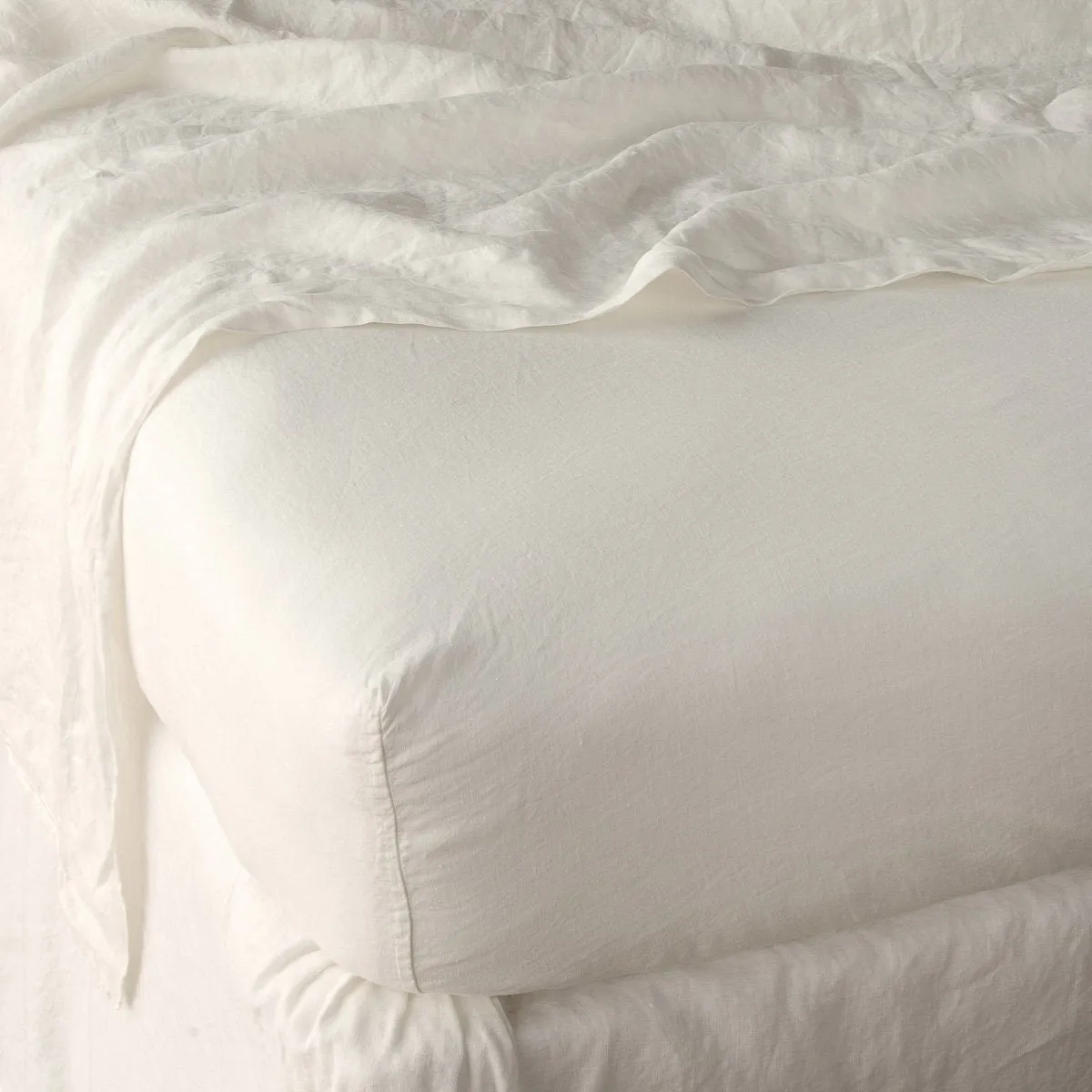 Linen Fitted Sheet - Queen, Cal King & Eastern King