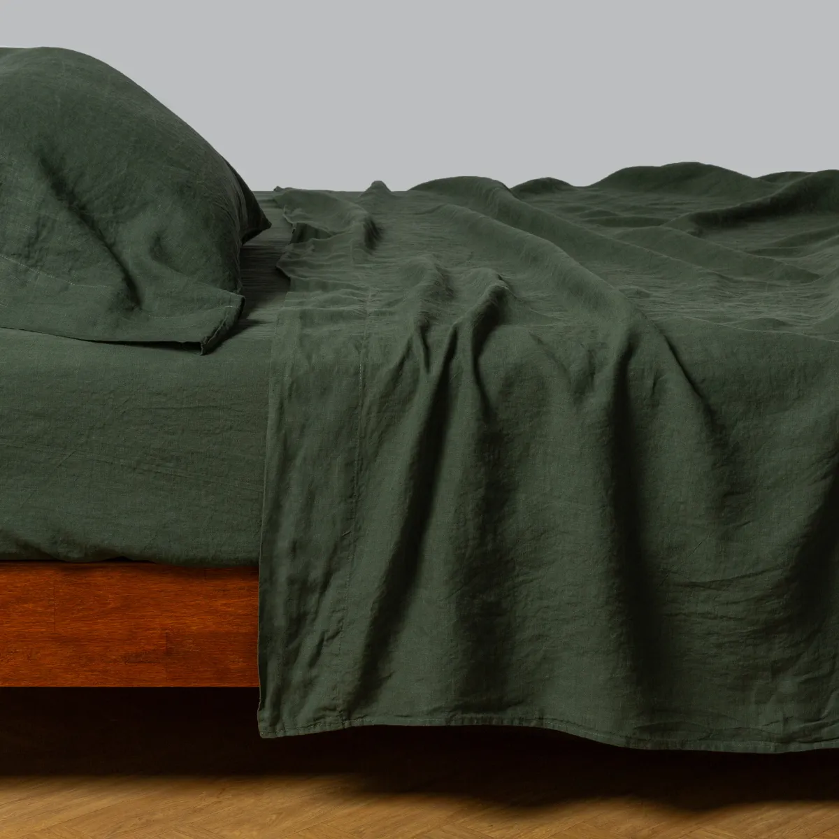 Linen Fitted Sheet - Queen, Cal King & Eastern King