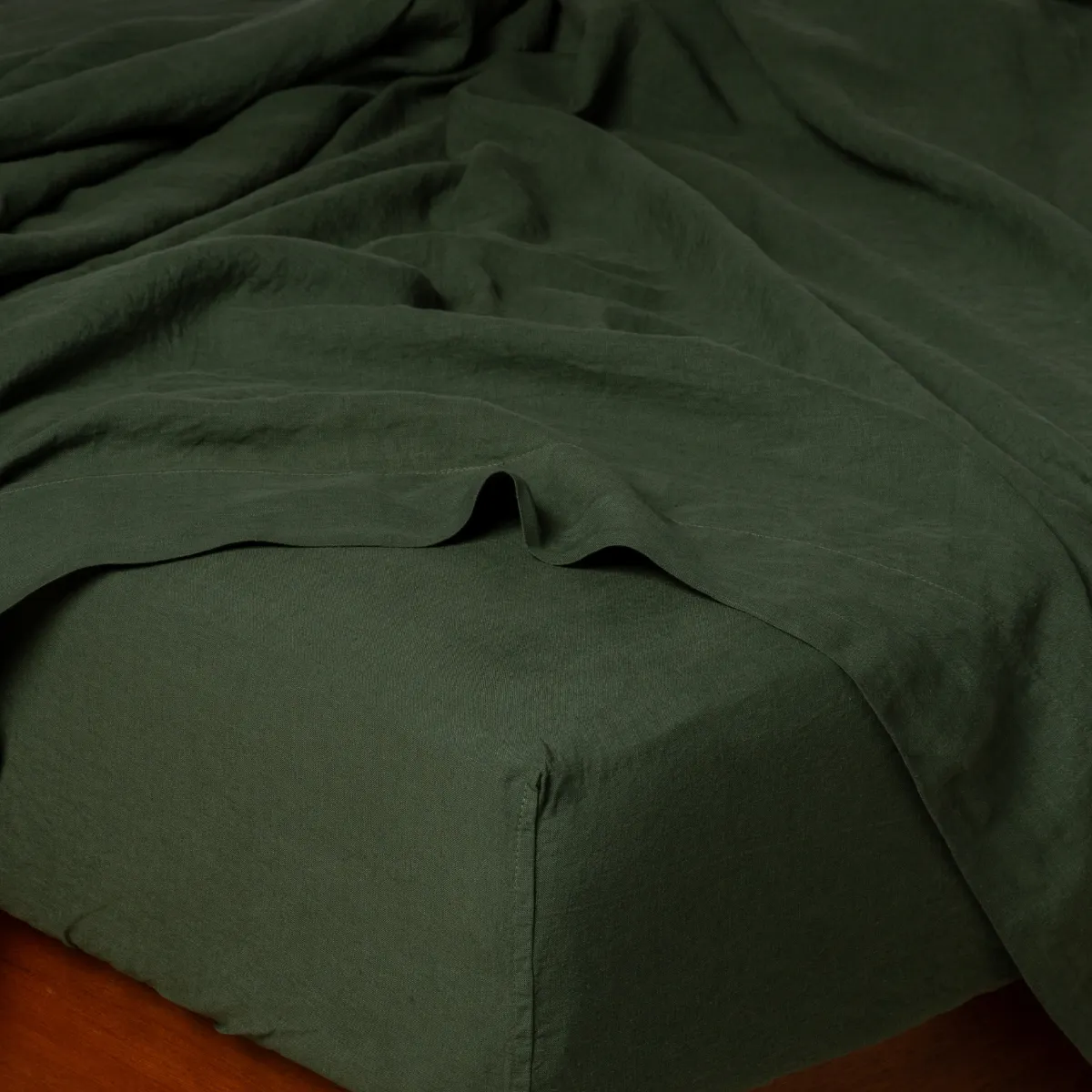 Linen Fitted Sheet - Queen, Cal King & Eastern King