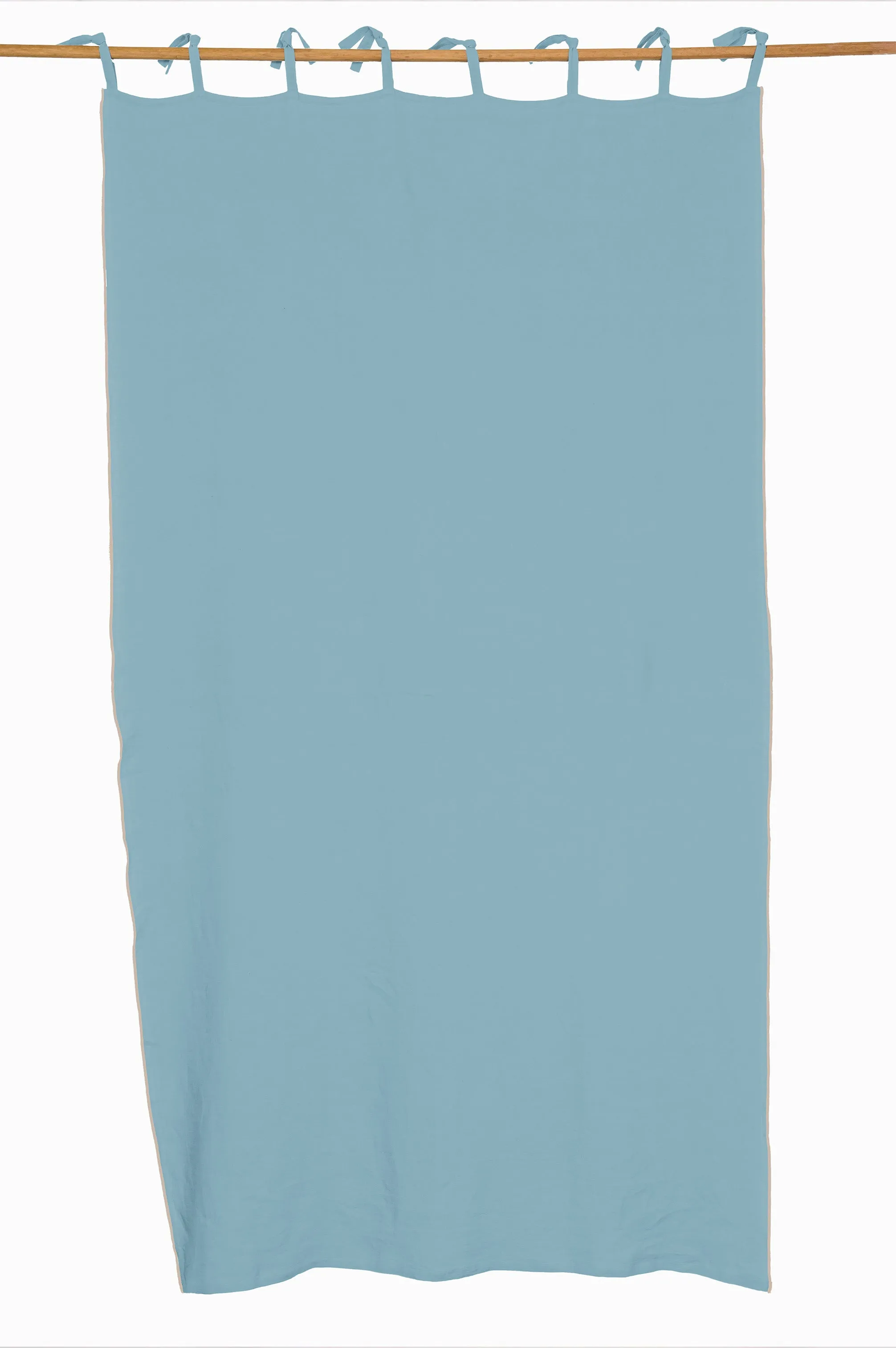 Linen Natural Needled Curtain-Vanilla Sky