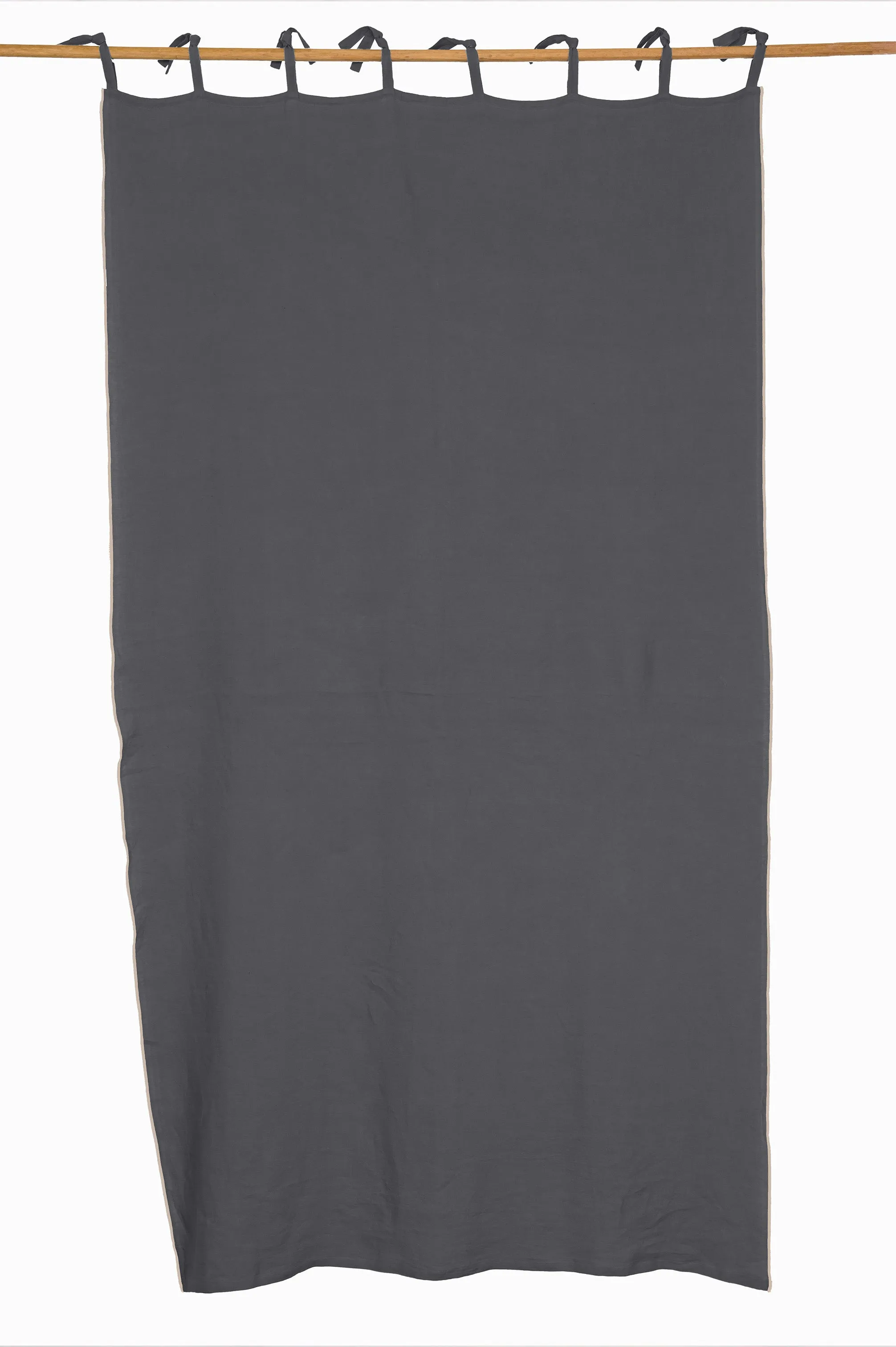 Linen Natural Needled Curtain-Vanilla Sky