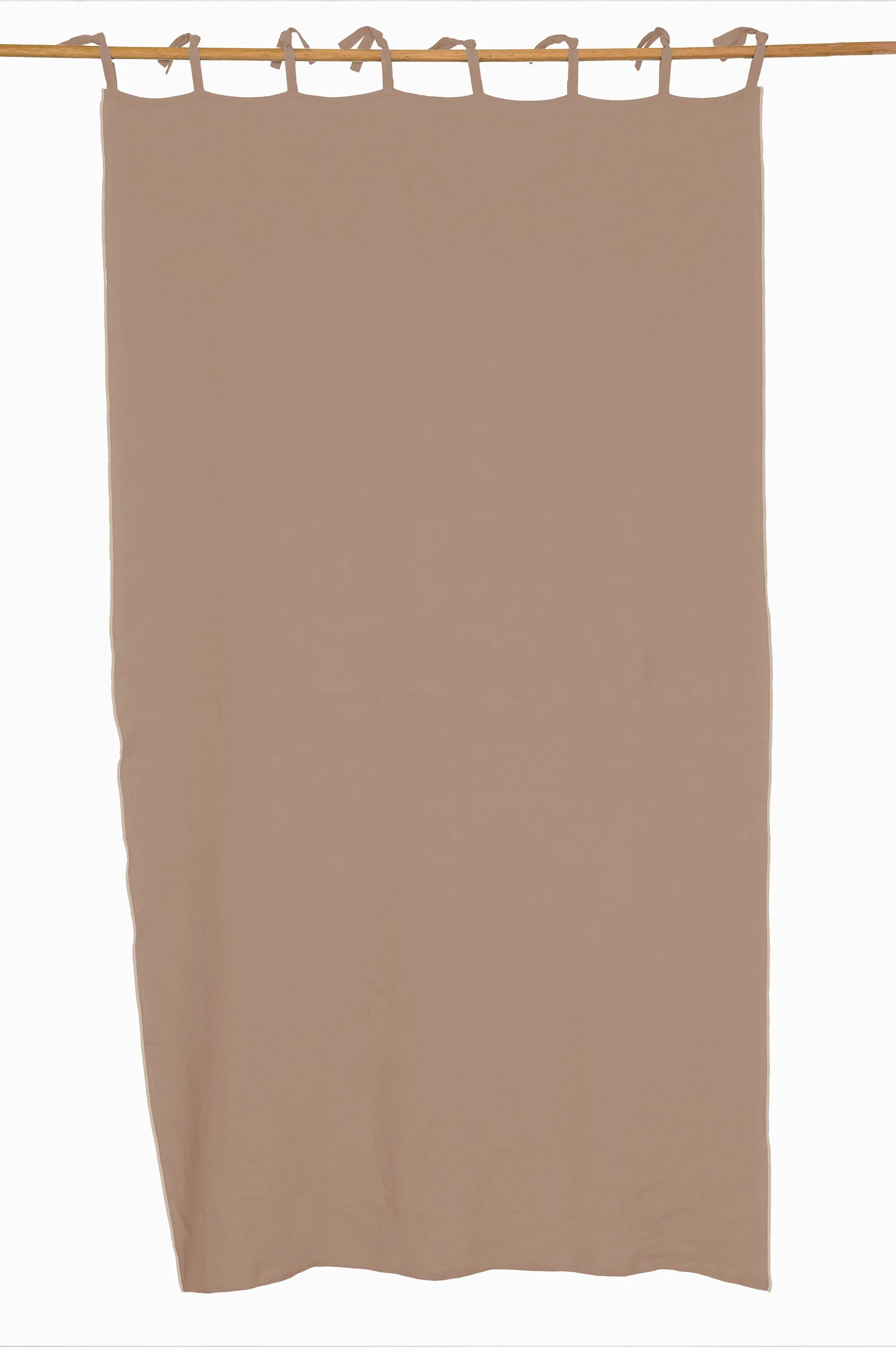 Linen Natural Needled Curtain-Vanilla Sky