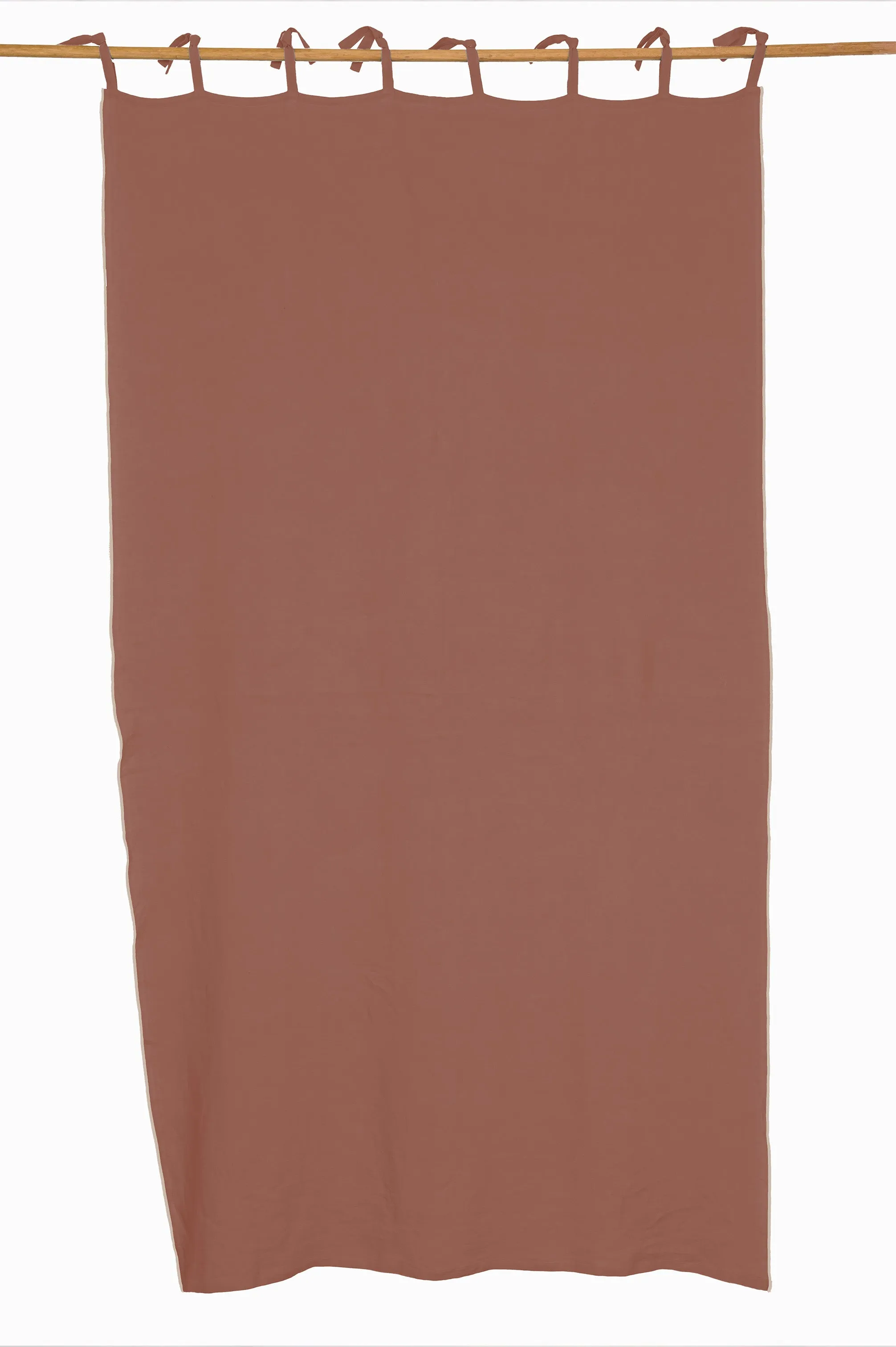 Linen Natural Needled Curtain-Vanilla Sky