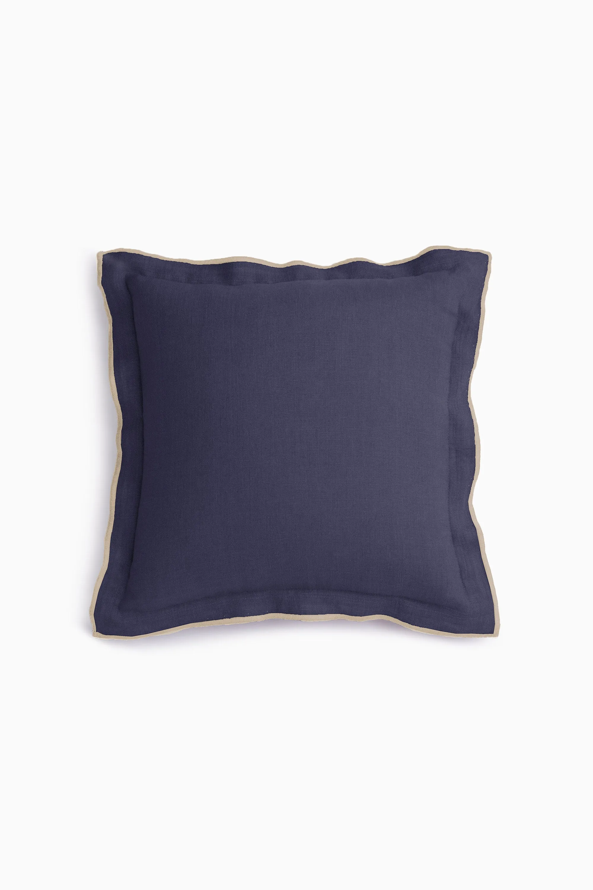Linen Natural Needled Cushion Cover-Sandy Beige