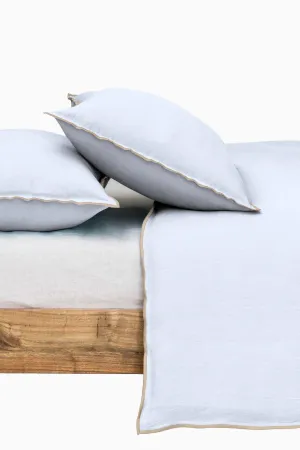 Linen Natural Needled Duvet Cover-Vanilla Sky