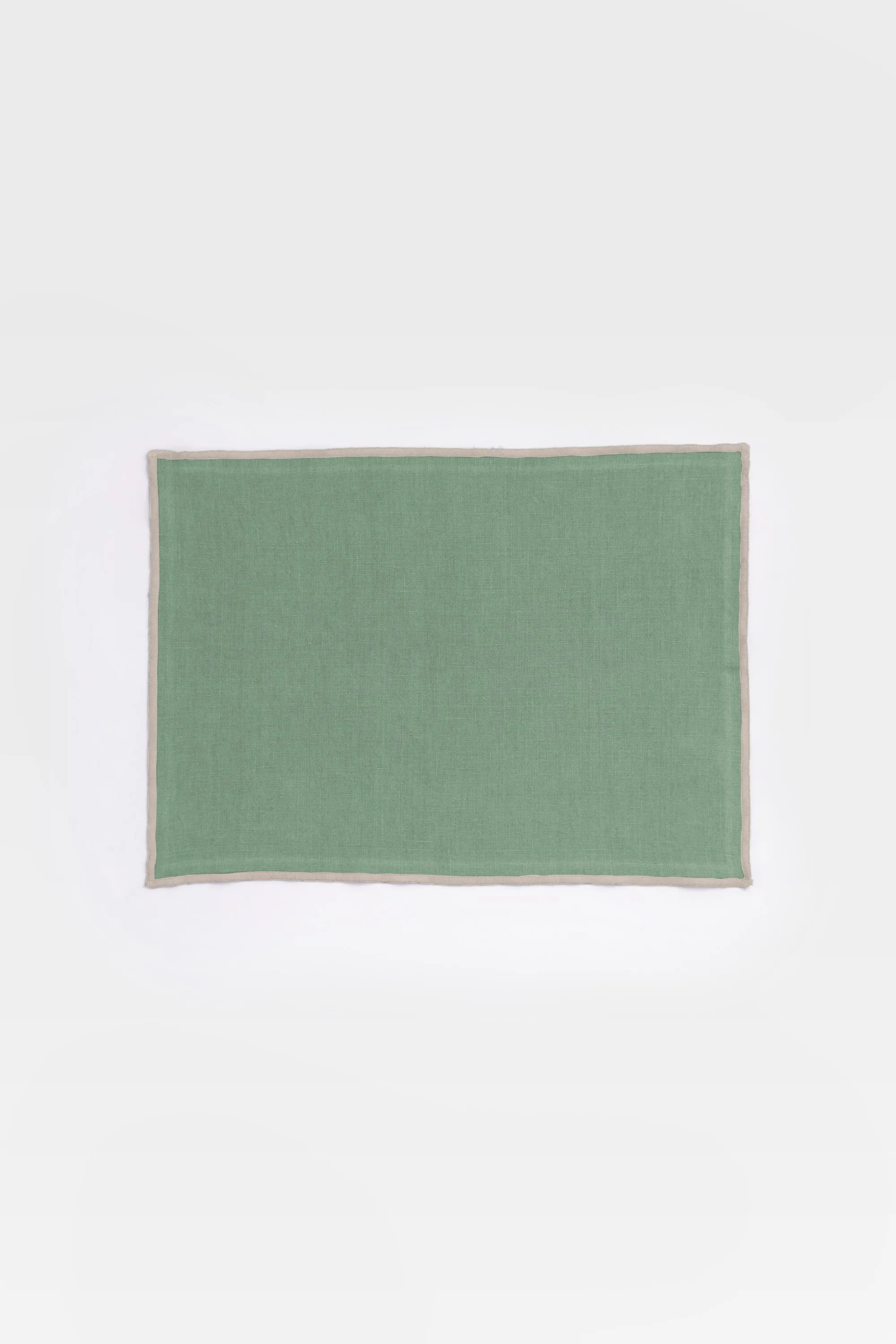 Linen Natural Needled Placemat Set-Dusty Gold