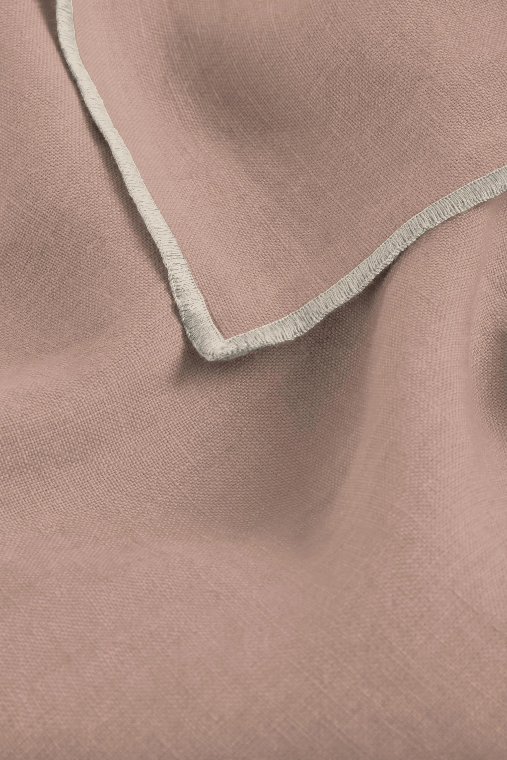 Linen Natural Needled Placemat Set-Dusty Gold