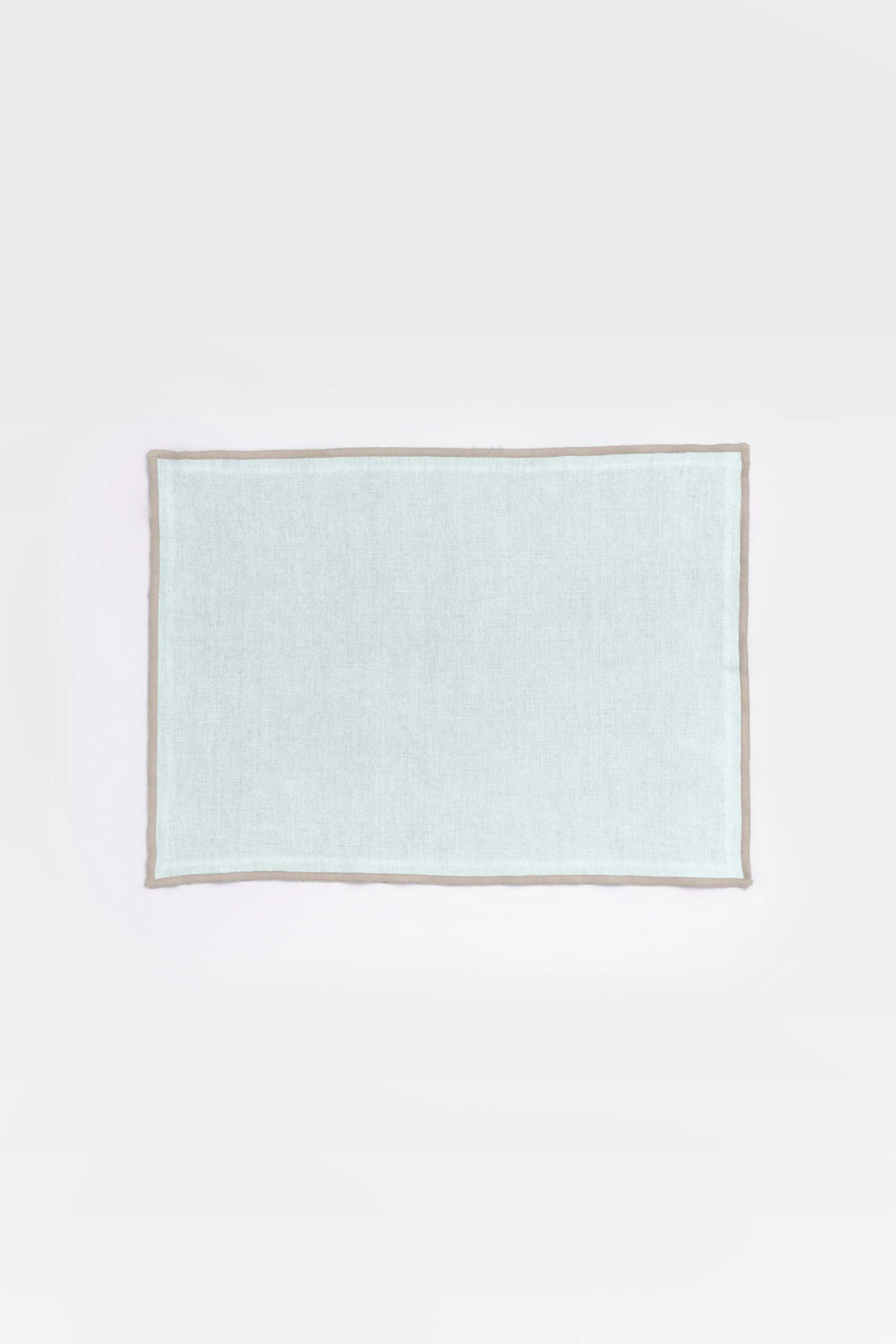 Linen Natural Needled Placemat Set-Dusty Gold