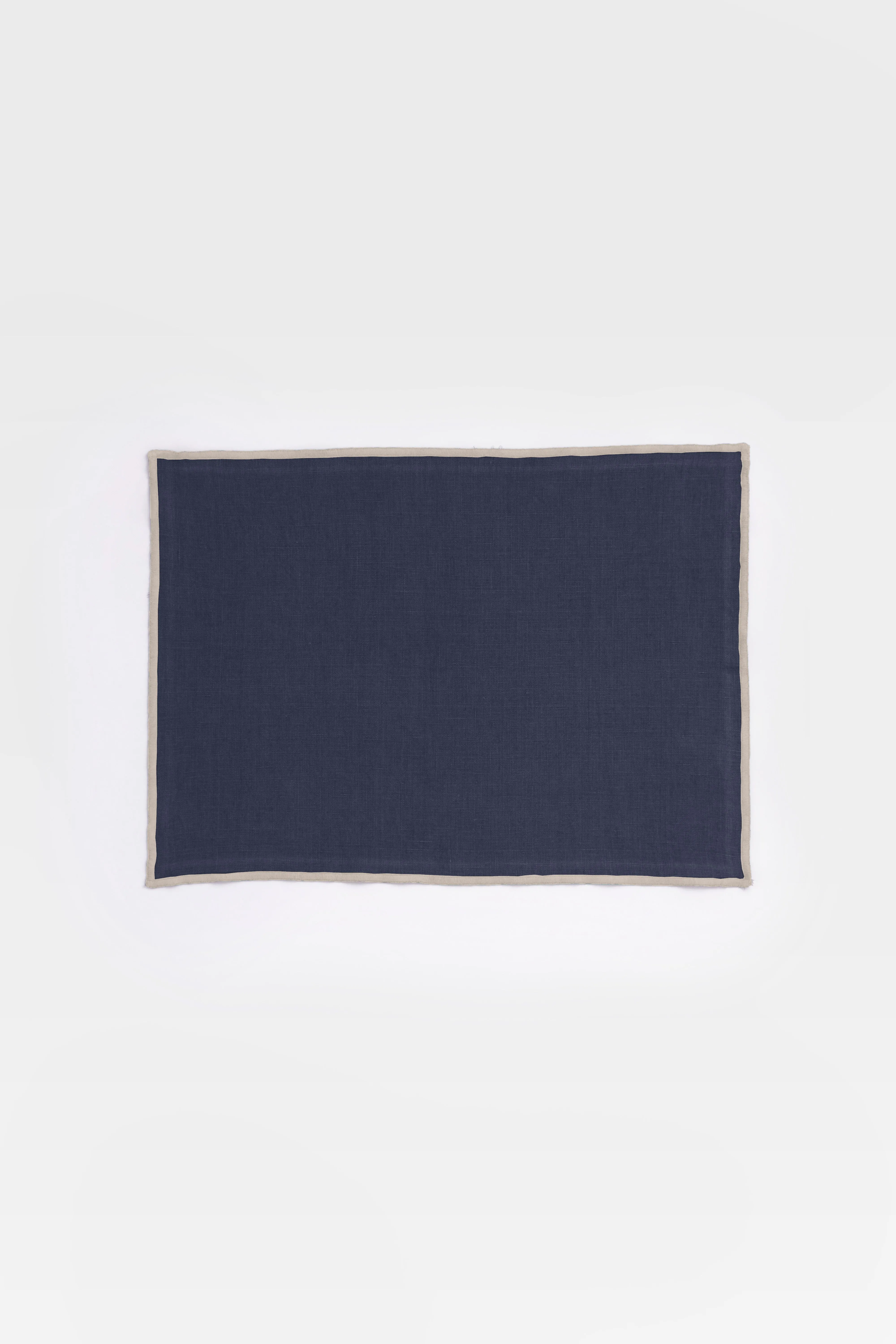 Linen Natural Needled Placemat Set-Dusty Gold