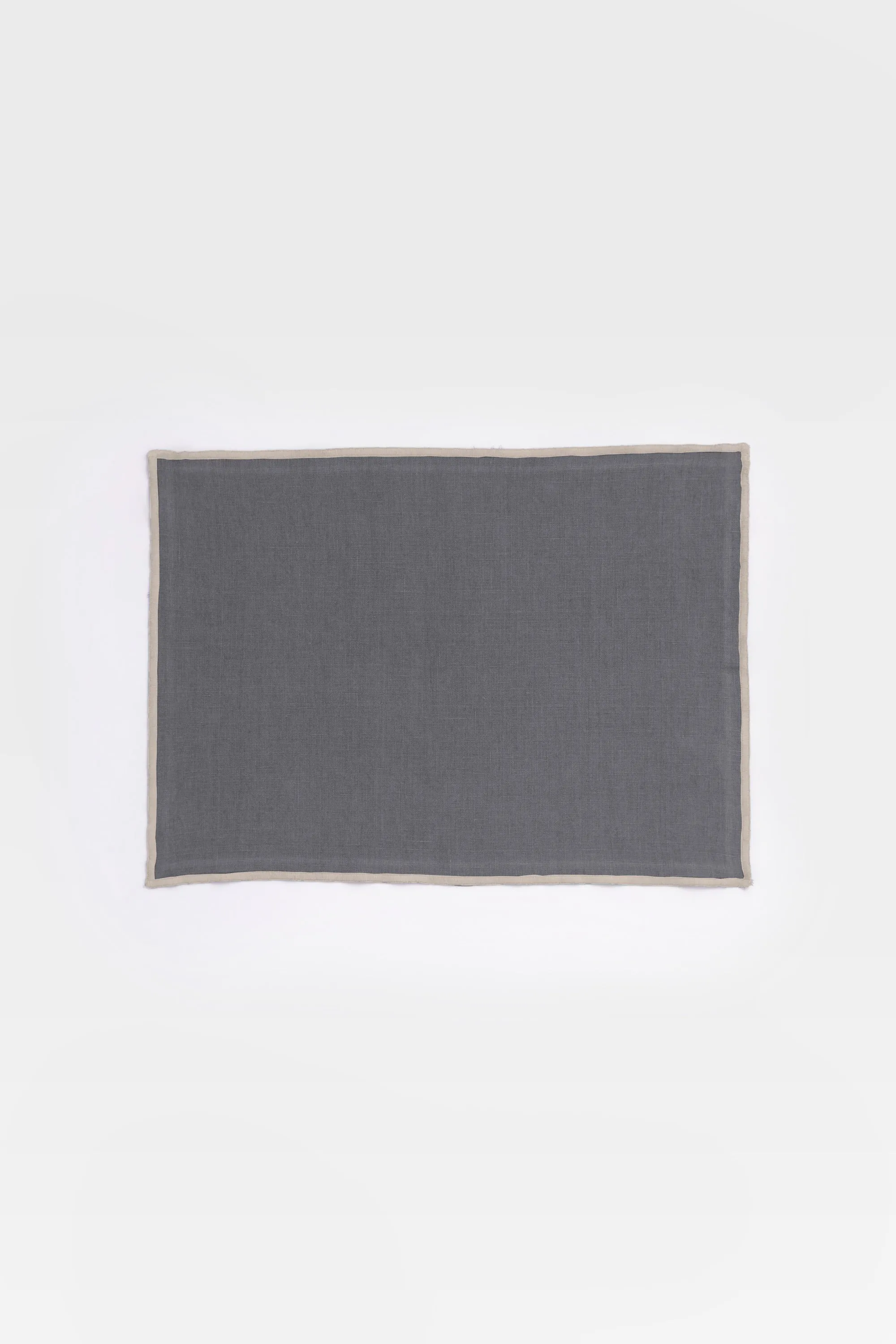Linen Natural Needled Placemat Set-Dusty Gold
