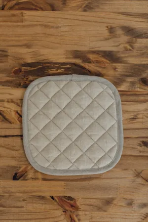 Linen Potholder - Natural