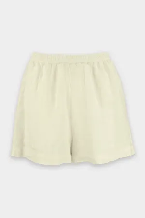 Linen Short in Natural