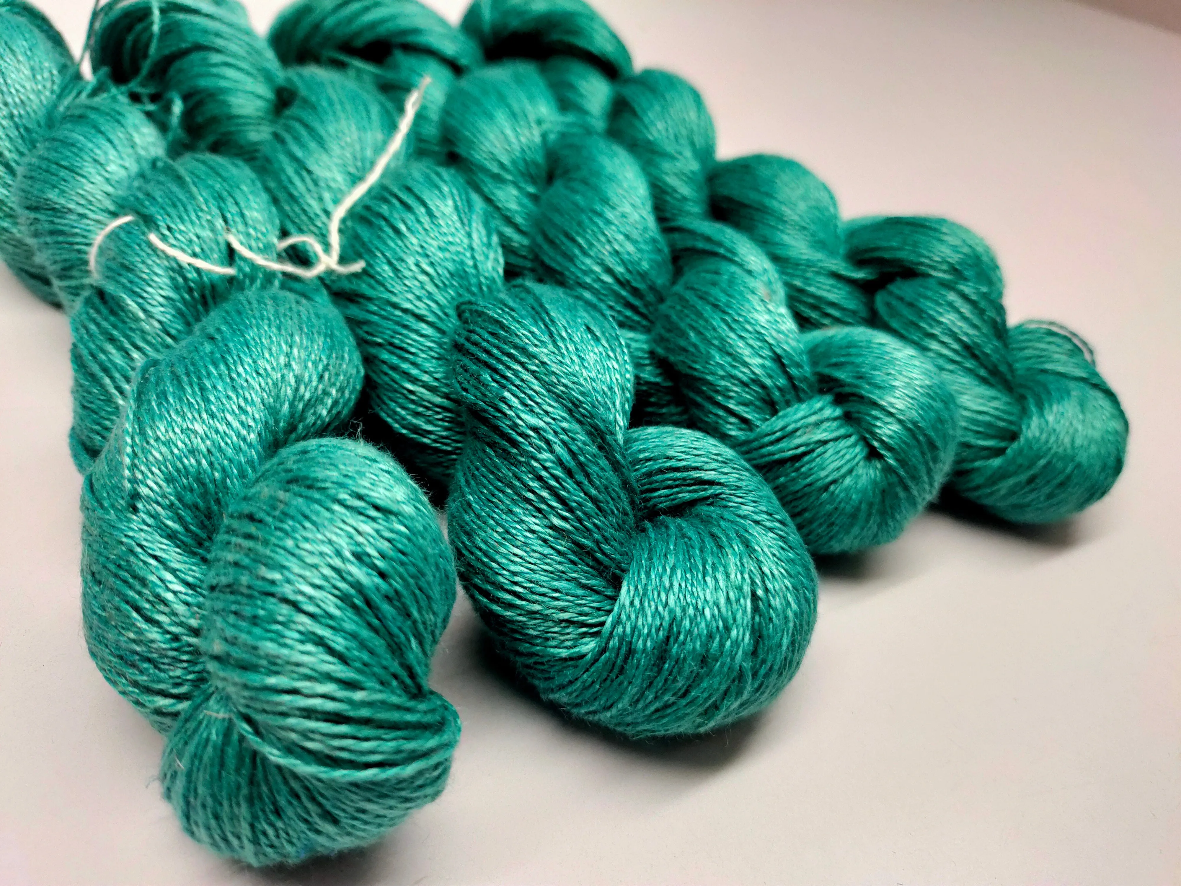 Linen Sportweight Yarn 2 PLY Petal
